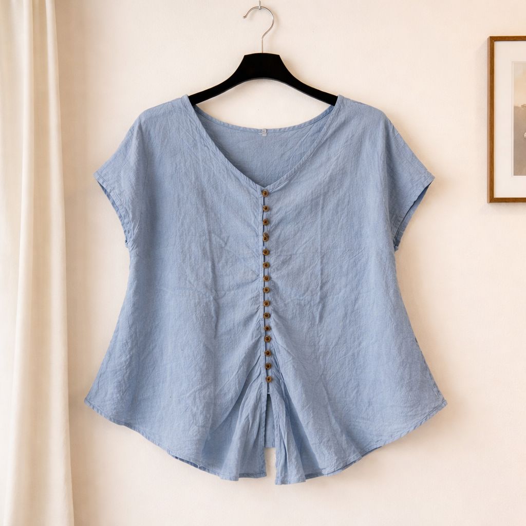 Cotton linen sleeveless- White, Green, Maroon, Gray & blue