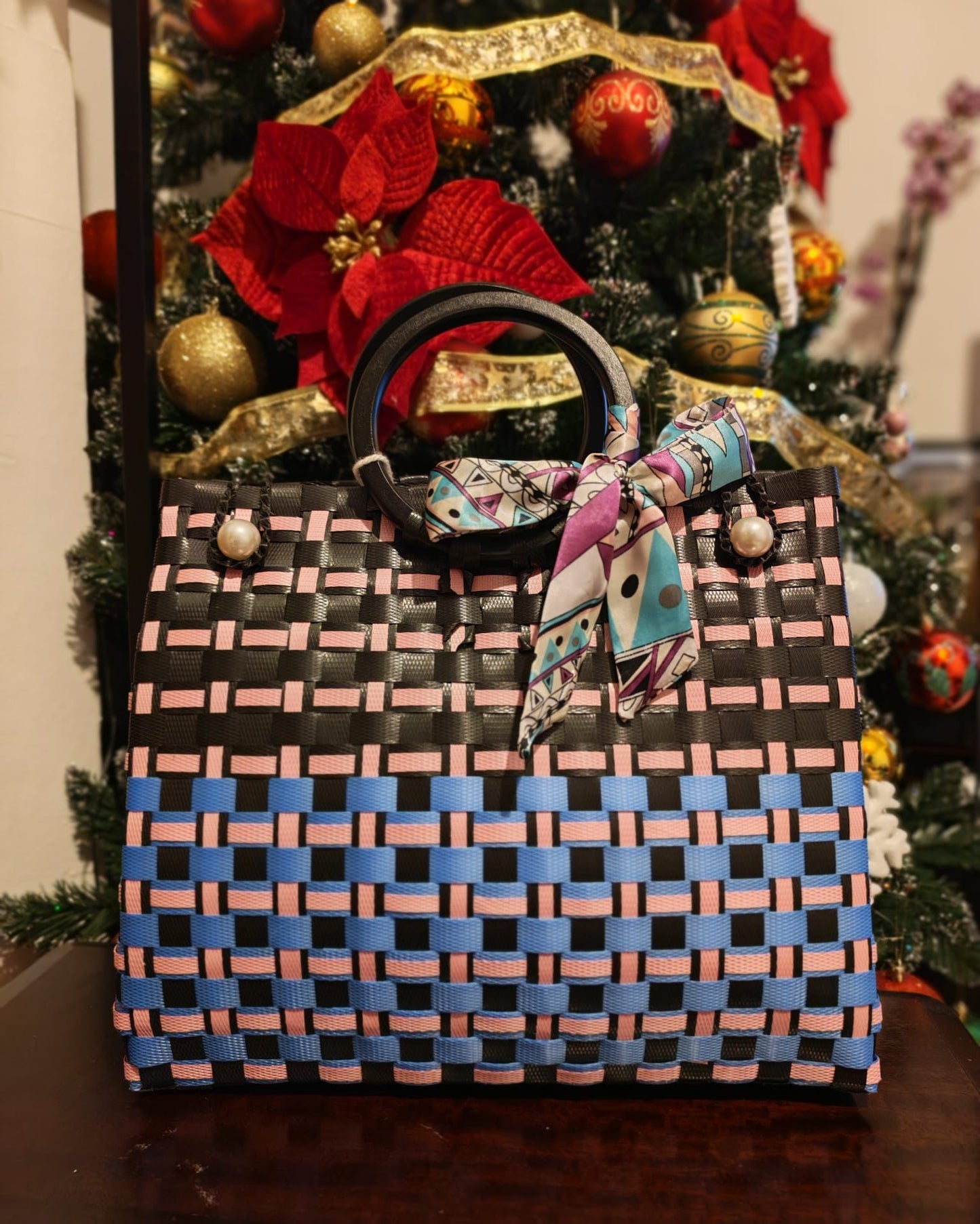 Bayong hand-woven bags